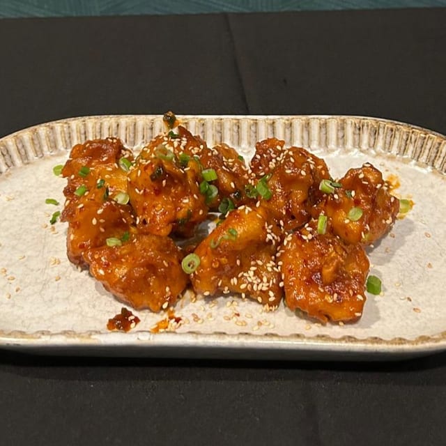 CRISPY SESAME GOBHI.