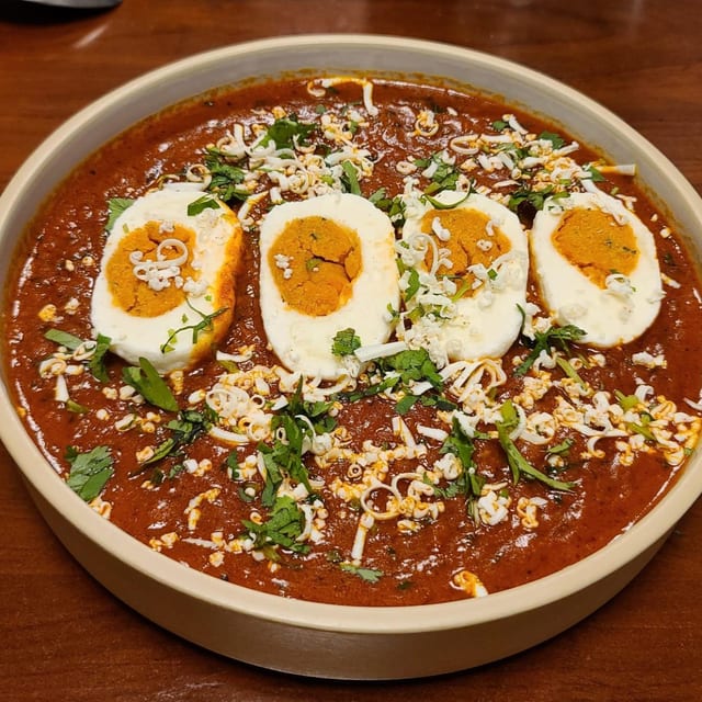 PANEER DA ANDA MASALA.